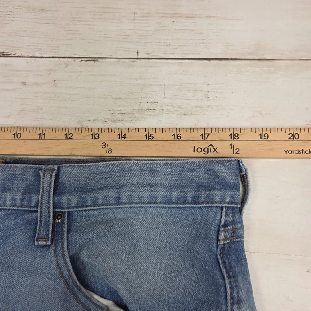 Ariat Rebar M4 Relaxed Straight Jeans Men 34x32 Shoreline Light Wash 10058799